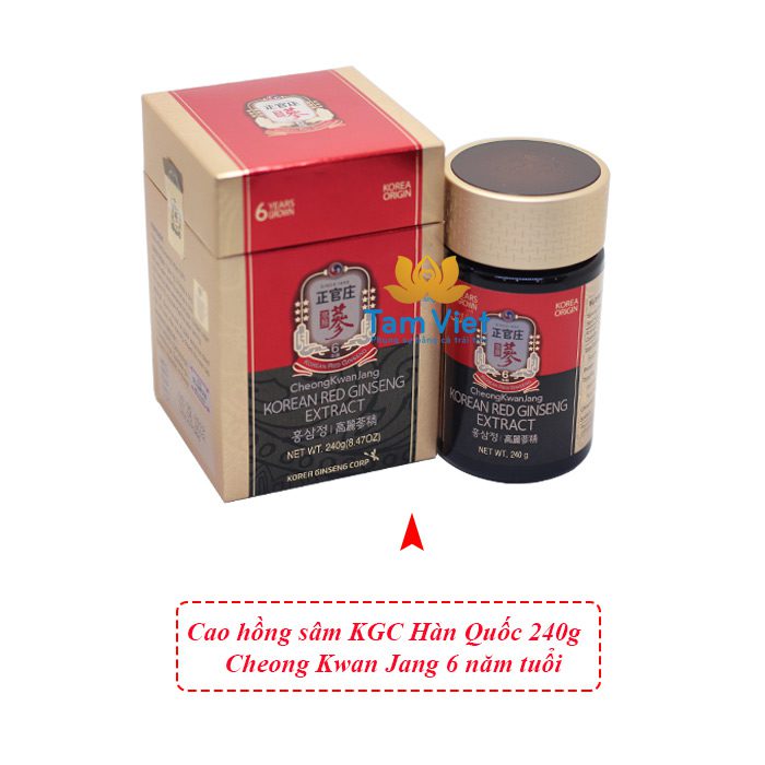 Cao Hồng Sâm KGC Korean Red Ginseng Extract 240g
